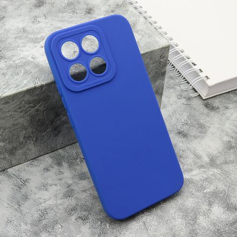 Zastitna silikonska futrola Pro Camera - Huawei Honor X8c tamno plava (MS).