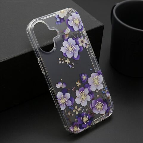 Zastitna futrola FLOWER - iPhone 16 (6.1) DZF7 (MS).