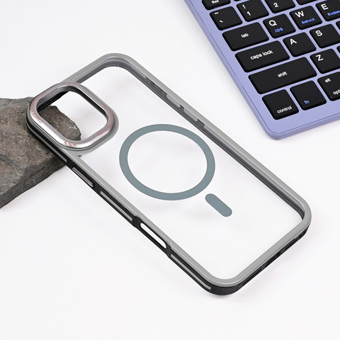 Zastitna futrola Magsafe Trendy - iPhone 16 Plus 6.7 siva.