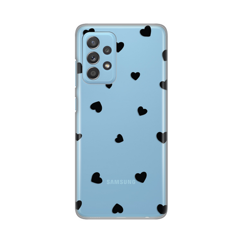 PRINT silikonska futrola skin (ultra tanka) - Samsung A536 Galaxy A53 5G Hearts.