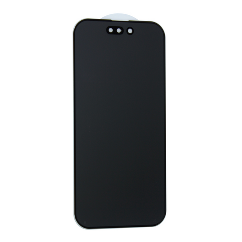 Tempered glass (zastitno staklo za ekran) Privacy 2.5D full glue - iPhone 14 Pro Max 6.7 crni.