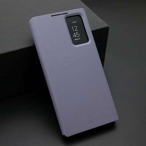Zastitna futrola bi fold (na preklop) Smart Window - Samsung Galaxy S22 Ultra 5G ljubicasta (MS).