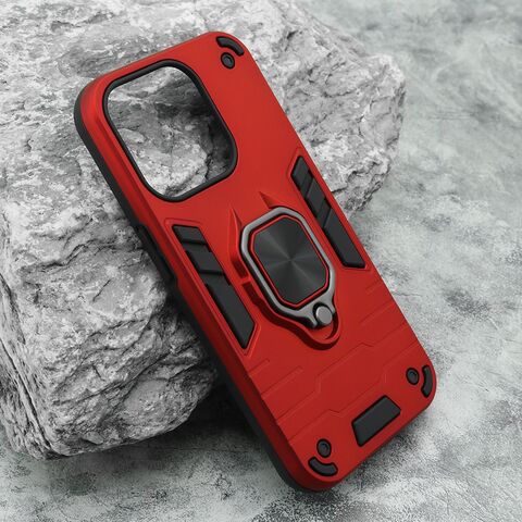 Zastitna futrola Square Ring - iPhone 15 Pro (6.1) crvena (MS).