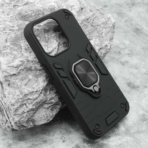 Zastitna futrola Square Ring - iPhone 15 Pro (6.1) crna (MS).