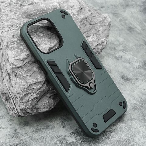 Zastitna futrola Square Ring - iPhone 15 Pro Max (6.7) zelena (MS).