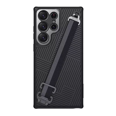 Zastitna futrola Nillkin Strap Case - Samsung Galaxy S23 Ultra crna (MS).