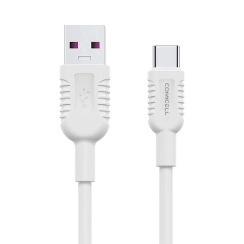 USB data kabl Comicell Superior CO-BX33 Fast 50W 5A Type C 1m beli (MS).