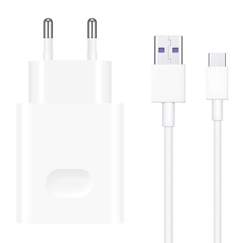 Kucni punjac Huawei USB CP404 22.5W sa Type-C kablom beli FULL ORG (55033325) (MS).