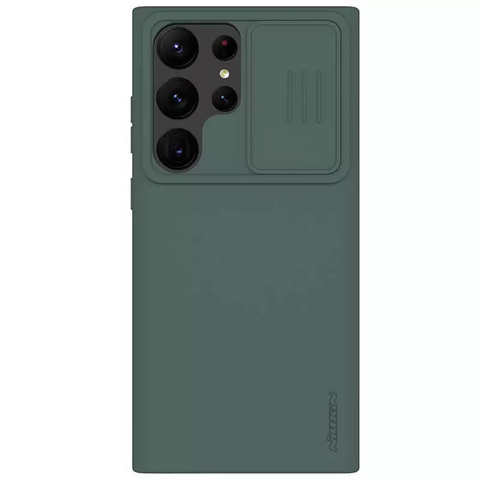 Zastitna futrola Nillkin CamShield Silky - Samsung Galaxy S23 Ultra zelena.