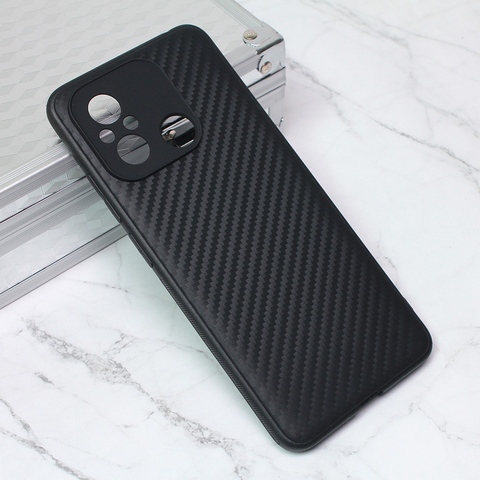 Zastitna futrola Carbon fiber - Xiaomi Redmi 12C crna.