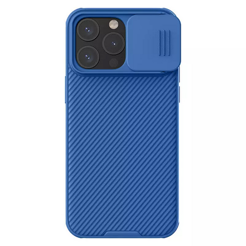 Zastitna futrola Nillkin CamShield Pro - iPhone 15 Pro Max 6.7 plava.