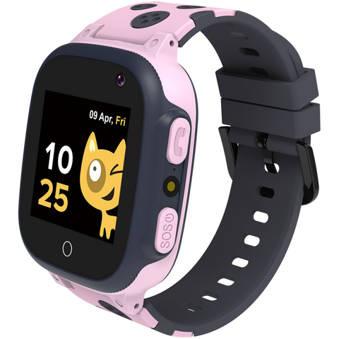 Smart watch CANYON Sandy KW-34, Kids, 1.44", GPS, nano SIM, 32+32MB, GSM, 400mAh, pink.