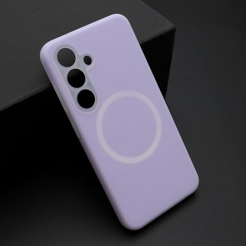Zastitna futrola PASTEL COLOR MagSafe - Samsung S931 Galaxy S25 5G ljubicasta (MS).