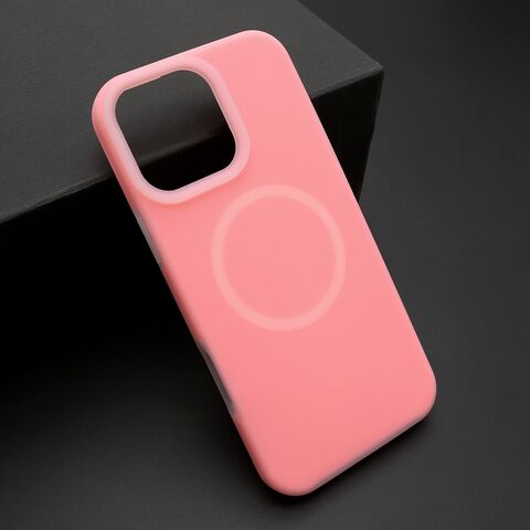 Zastitna futrola PASTEL COLOR MagSafe - iPhone 16 Pro Max (6.9) pink (MS).