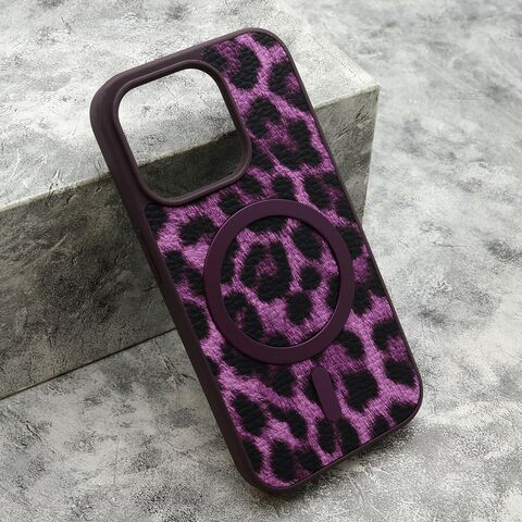 Zastitna futrola ROAR STYLE MagSafe - iPhone 15 Pro (6.1) ljubicasta (MS).
