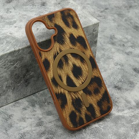 Zastitna futrola ROAR STYLE MagSafe - iPhone 16 (6.1) zlatna (MS).