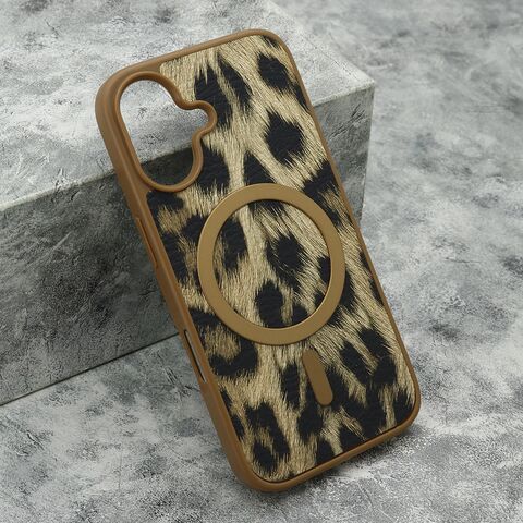 Zastitna futrola ROAR STYLE MagSafe - iPhone 16 (6.1) braon (MS).
