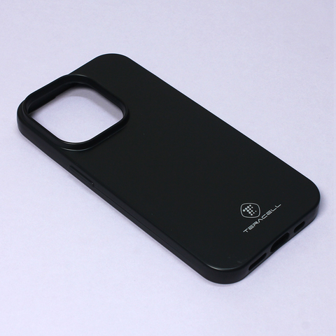 Teracell silikonska futrola skin (ultra tanka) - iPhone 14 Pro Max 6.7 mat crna.