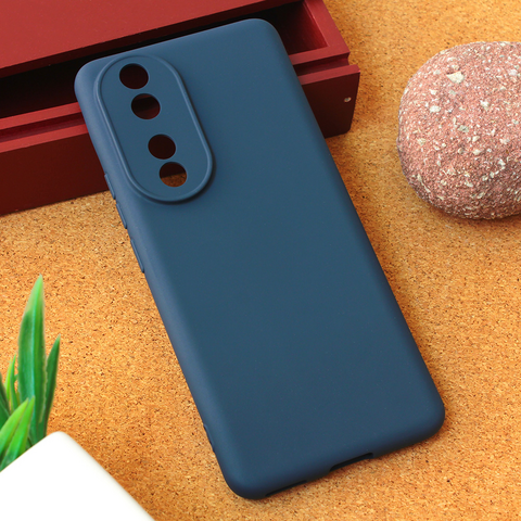 Teracell GIULIETTA silikonska futrola - Huawei Honor 90 mat tamno plava.
