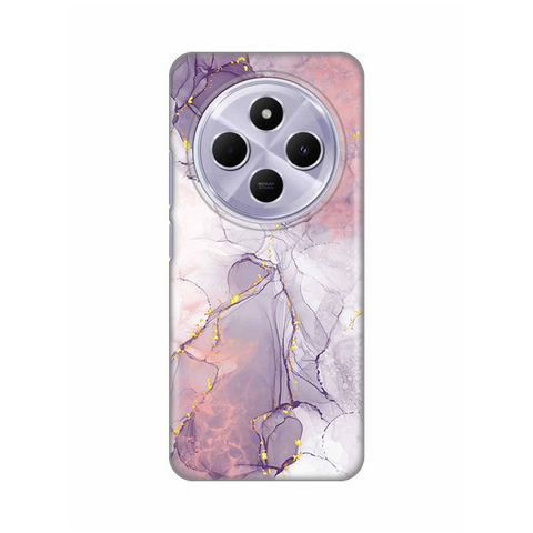 PRINT silikonska futrola - Xiaomi Redmi 14C/Redmi A4 Pink Marble.