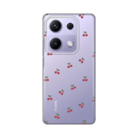 PRINT silikonska futrola skin (ultra tanka) - Xiaomi Redmi Note 14S Little Cherry.