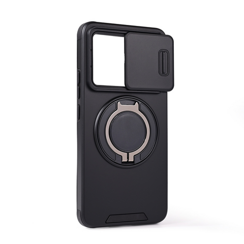 Zastitna futrola CamShield Ring stand - Xiaomi 14T crna.