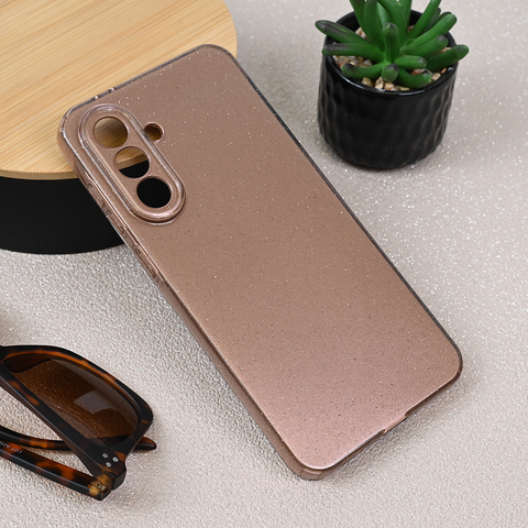Zastitna futrola Sparkle Dust - Samsung A366 Galaxy A36 5G roze zlatna.