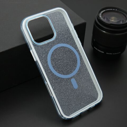 Zastitna futrola CRYSTAL MagSafe - iPhone 16 Pro Max (6.9) plava (MS).