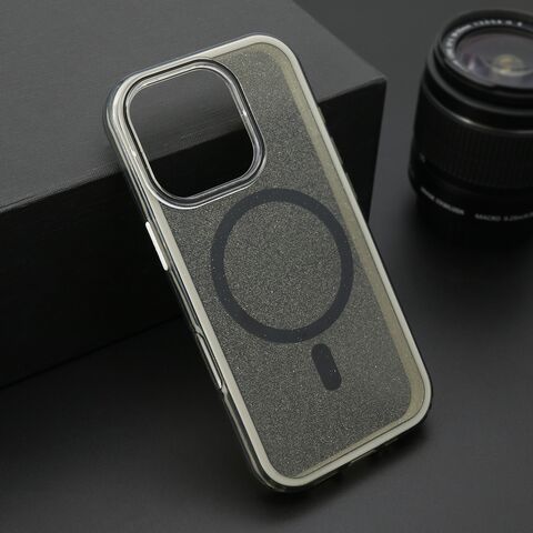 Zastitna futrola CRYSTAL MagSafe - iPhone 16 Pro (6.3) crna (MS).