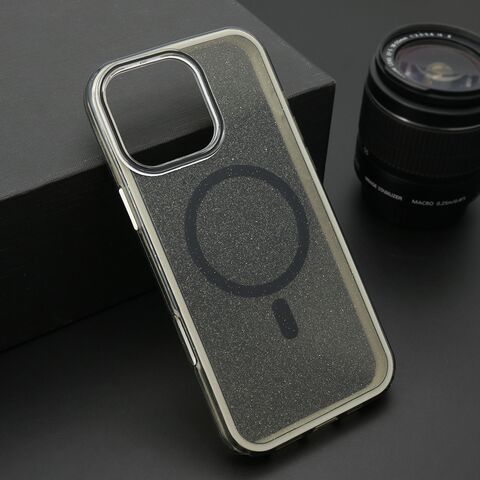 Zastitna futrola CRYSTAL MagSafe - iPhone 16 Pro Max (6.9) crna (MS).