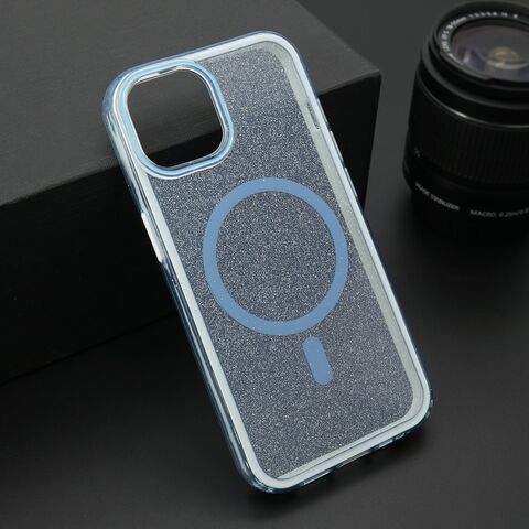 Zastitna futrola CRYSTAL MagSafe - iPhone 13 (6.1) plava (MS).