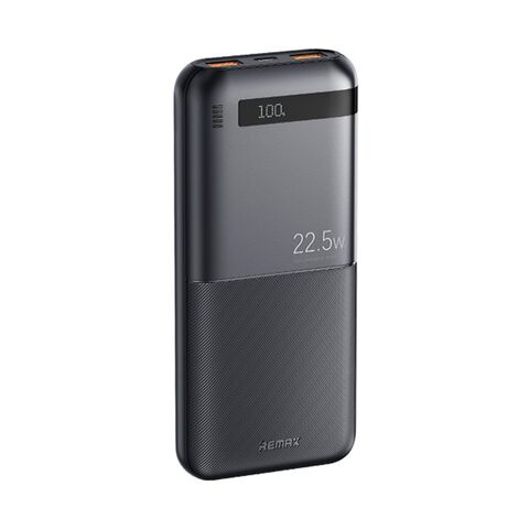 Back Up baterija (univerzalna) REMAX Piloteer 20W PD+22.5W QC 10000mAh RPP-71 crni (MS).