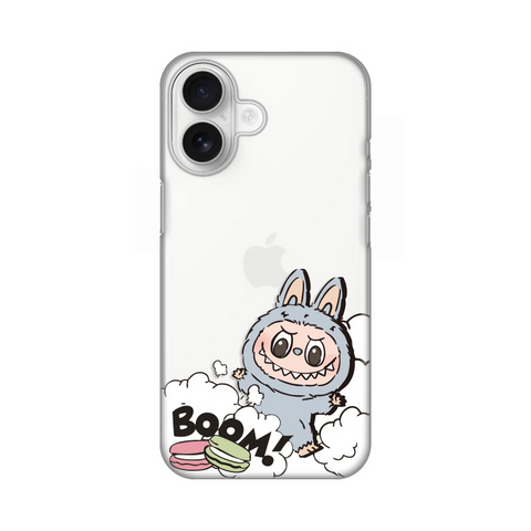 PRINT silikonska futrola skin (ultra tanka) - iPhone 16 6.1 La Bubu Macaron.