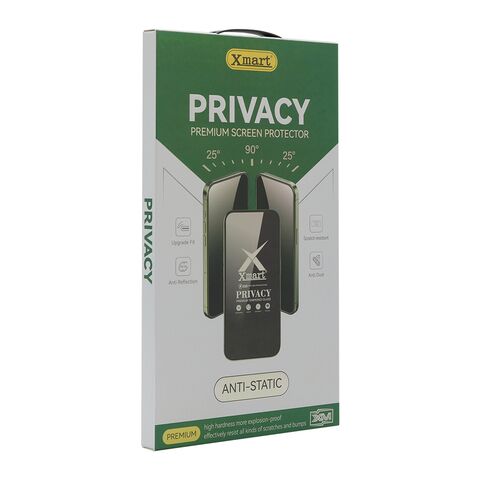 Tempered glass (zastitno staklo za ekran) X mart 9D PRIVACY - Samsung S931 Galaxy S25 5G (MS).