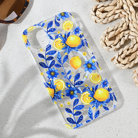 Zastitna futrola print Magsafe - iPhone 11 6.1 Mediteran Lemon.