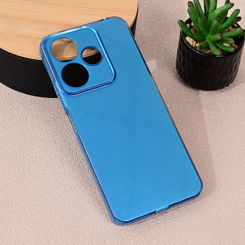 Zastitna futrola Sparkle Dust - Xiaomi Redmi 13 4G svetlo plava.