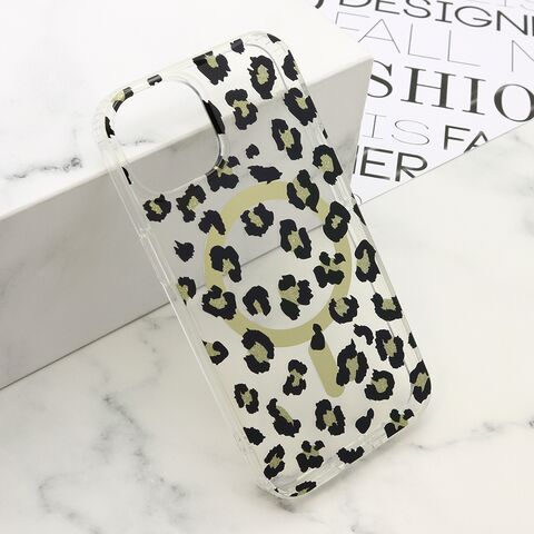 Zastitna futrola LEOPARD MagSafe - iPhone 13 (6.1)/iPhone 14 (6.1) crna (MS).