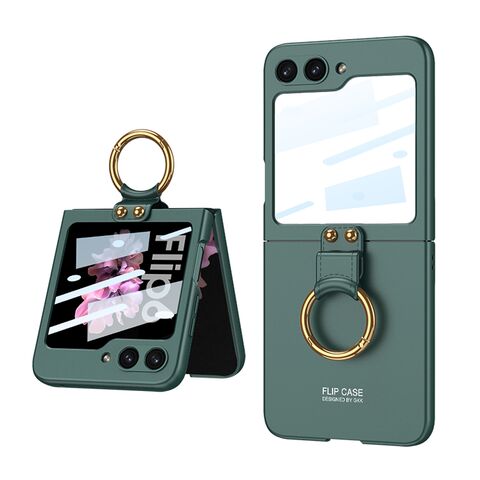 Zastitna futrola SMOOTH RING - Samsung F741B Galaxy Z Flip 6 5G zelena (GKK case) (MS).