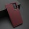 Zastitna futrola bi fold (na preklop) Smart Window - Samsung Galaxy S23 Ultra 5G bordo (MS).