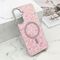 Futrole GLAM GLOW MagSafe - Samsung A366 Galaxy A36 5G roze (MS).