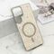 Zastitna futrola GLAM GLOW MagSafe - Samsung S938 Galaxy S25 Ultra 5G zlatna (MS).