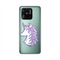 PRINT silikonska futrola skin (ultra tanka) - Xiaomi Redmi 10C Purple Unicorn.