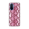PRINT silikonska futrola - Huawei nova Y70 Pink Snake.