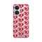 PRINT silikonska futrola skin (ultra tanka) - Huawei Honor X7 Eye Heart Pattern.