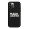 Zastitna futrola Karl Lagerfeld Hc Silikone Stack Logo - iPhone 12 Pro Max 6.7 crna (KLHCP12LSLKLRBK).