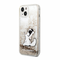 Zastitna futrola Karl Lagerfeld Hc Liquid Glitter Choupette - iPhone 14 zlatna (KLHCP14SGCFD).