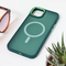 Zastitna futrola Magsafe colorful - iPhone 15 Plus tamno zelena.
