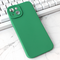 Zastitna futrola Silikon Pro Camera - iPhone 15 Plus tamno zelena.