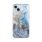 PRINT silikonska futrola - iPhone 15 Plus Blue Gold Marble.