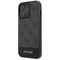 Zastitna futrola Guess Hc PC/TPU 4G Pu Bottom Stripe - iPhone 15 Pro 6.1 siva (GUHCP15LG4GLGR).